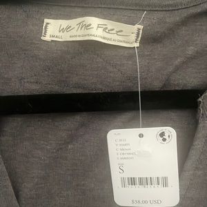 free people shirt new